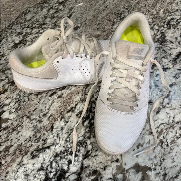 Nike Women's All-White Athletic Sneakers - Picture 7 of 10